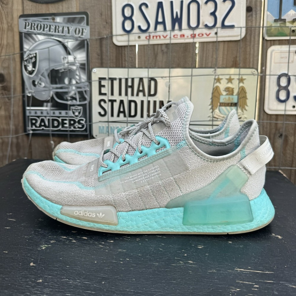 Adidas R1 GX0539 GREY ONE/PULSE AQUA/GREY‎ TWO Sz 13